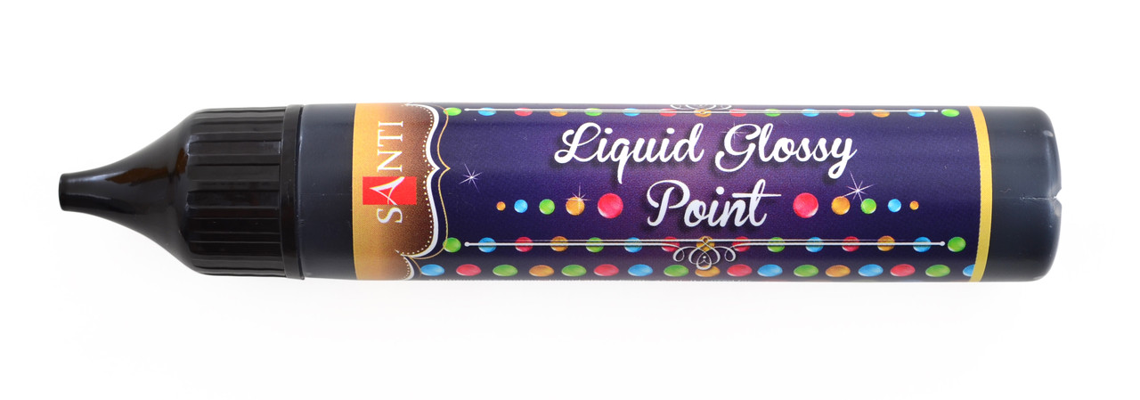 ЗD-гель "Liquid glossy Point" чорний