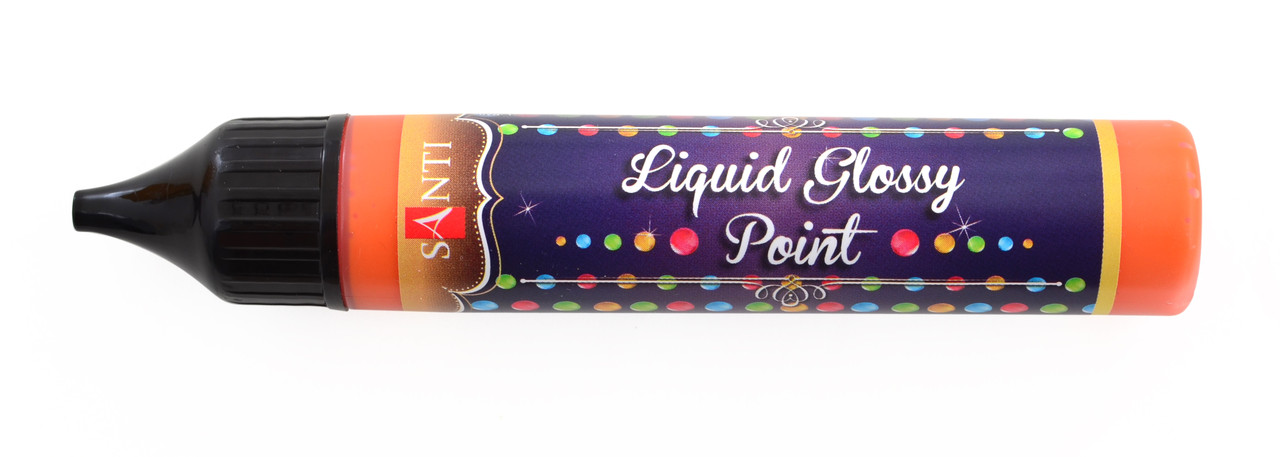 ЗD-гель "Liquid glossy Point" помаранчевий