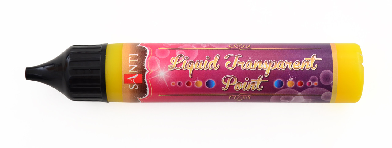 ЗD-гель "Liquid transparent Point" жовтий