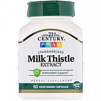 Екстракт розторопші 21st Century Milk Thistle Extract 60 Caps