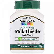 Екстракт розторопші 21st Century Milk Thistle Extract 60 Caps