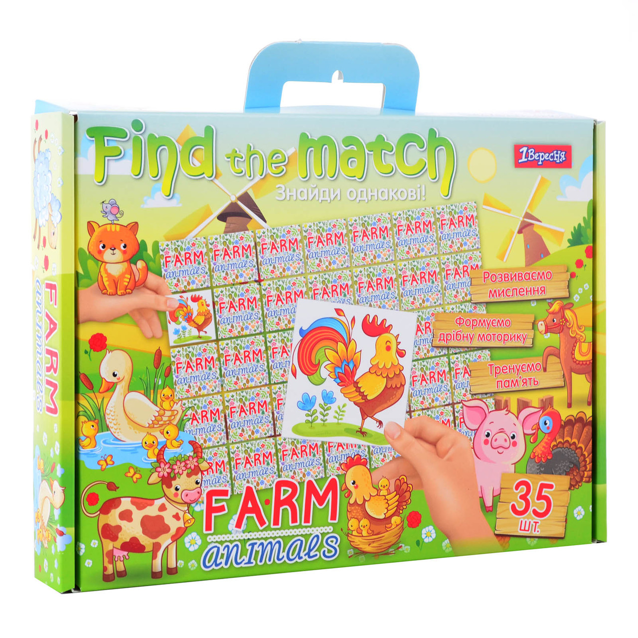 Набір для творчості "Find the match" "Farm Animals"