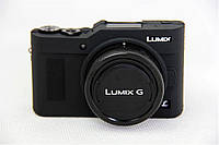 Защитный силиконовый чехол для фотоаппарата Panasonic DMC-GF10 GF9 GX900 GX950 GF9 GX850 GX800 - черный