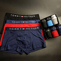 Набір чоловічих трусів Tommy Hilfiger боксери в подарунковій коробці, чоловіча спідня білизна з бавовни