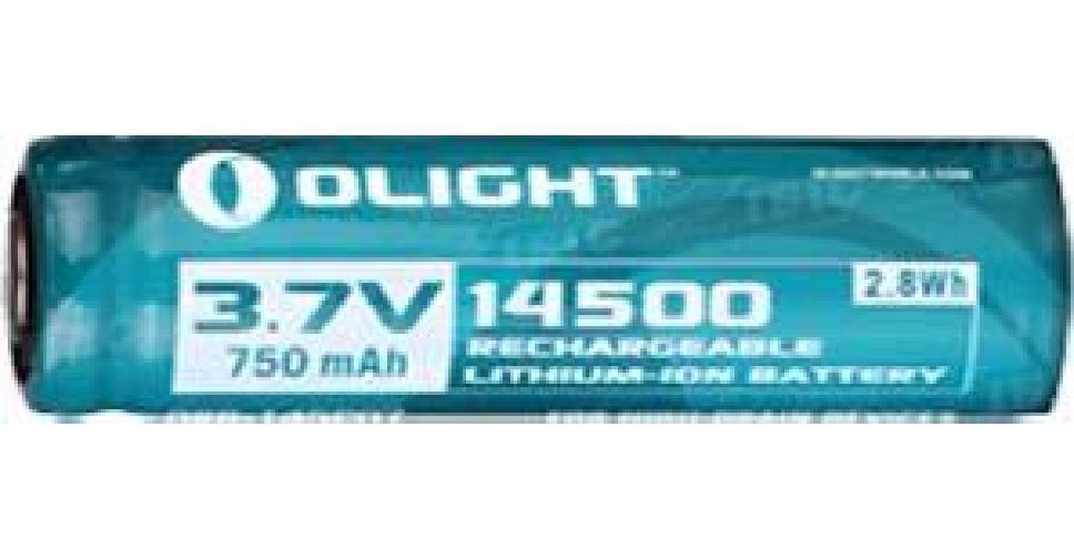 Акум. батарея Olight 14500 3,7 V 750mAh