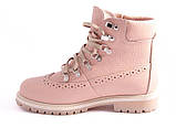 Ботинки жіночі рожеві Madiro 7592, фото 4