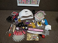 54w Стартовий набір для манікюру, гель-лаку, нарощування нігтів, гель лак, фрезер