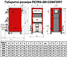 Котел на твердому паливі 32 кВт Ретра-5М Combi Comfort STANDART автоматизований, 5 мм, фото 10