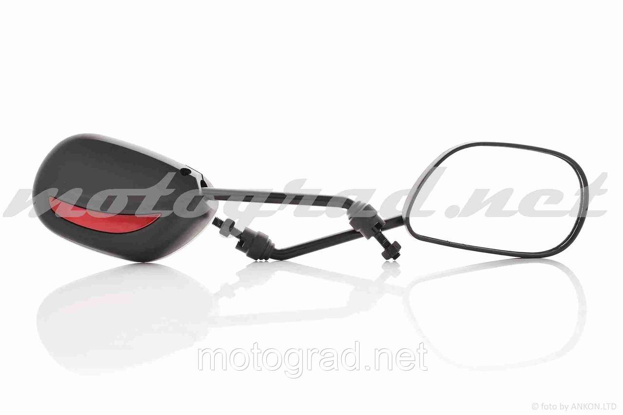 Дзеркала M8 R+R #QX-1287 SDTW (червона вставка), фото 1