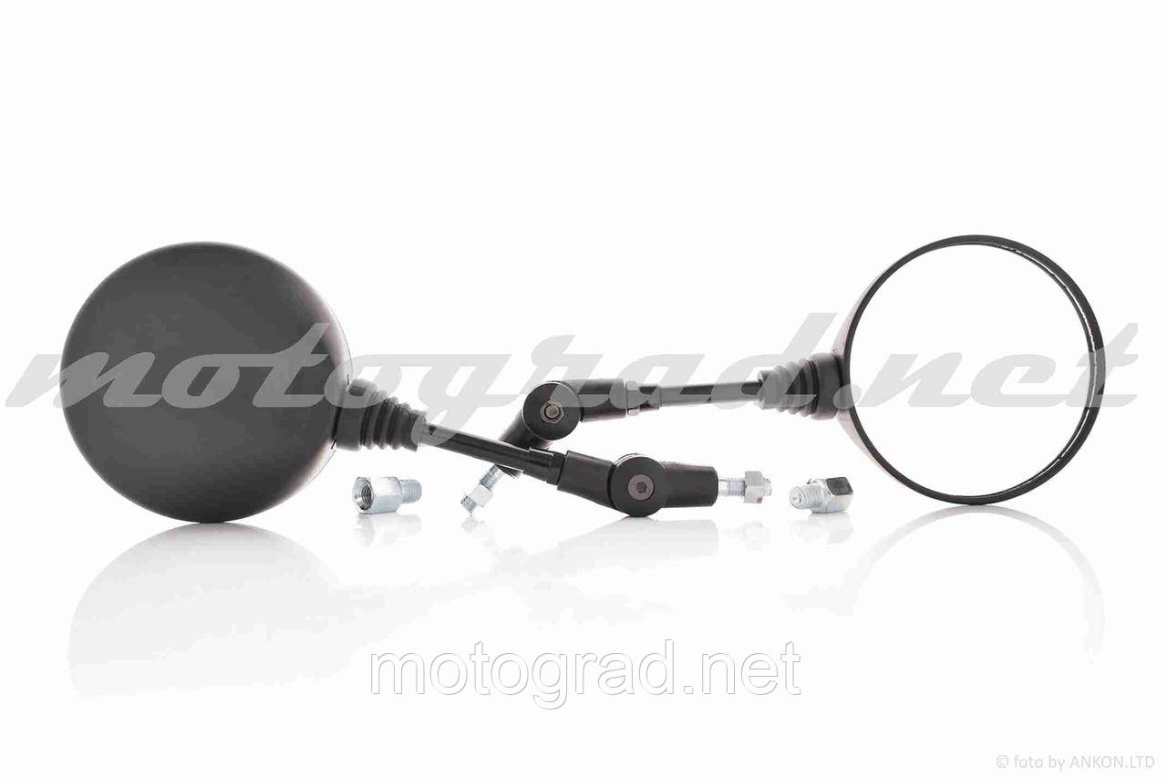 Дзеркала M8/10 R+R #QX-1190 SDTW (круг, складана ніжка), фото 1