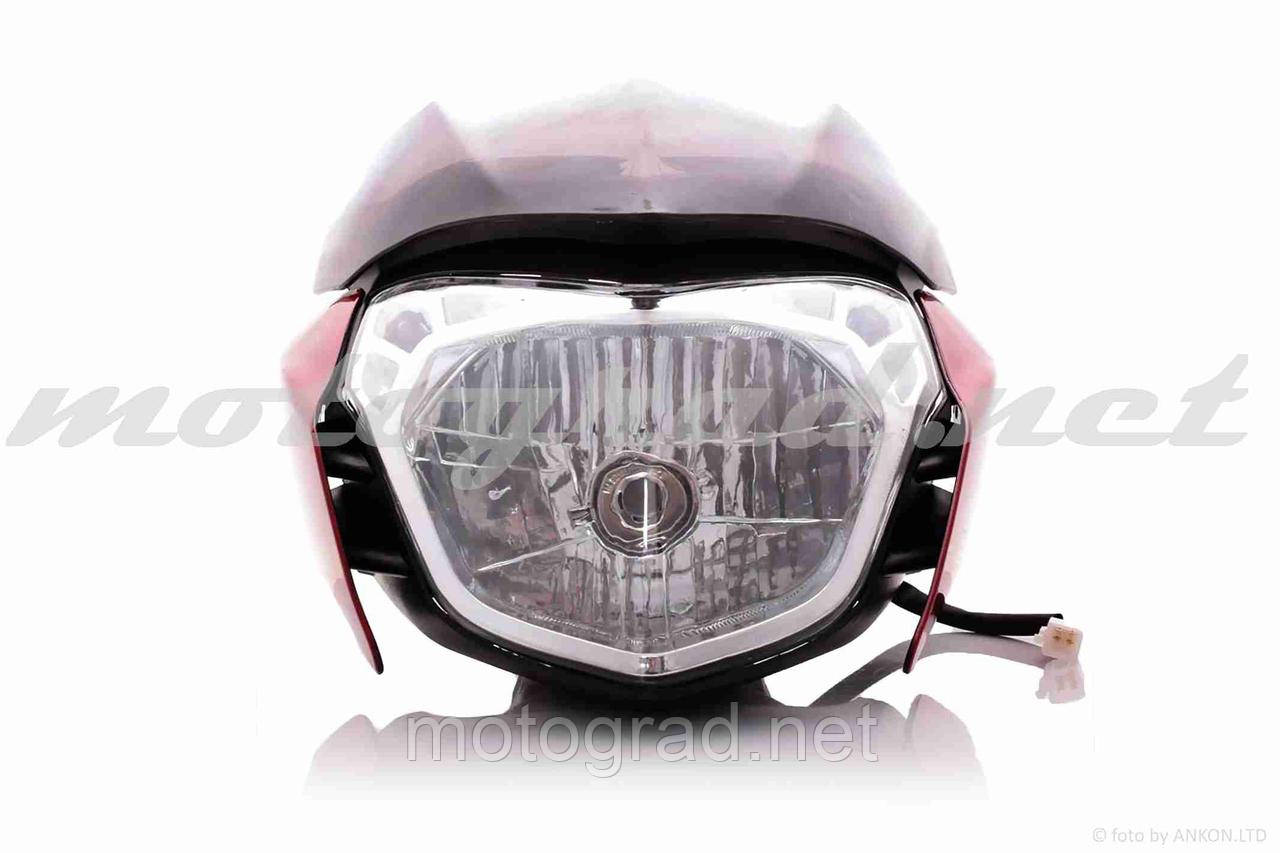 Обтікач з фарою BAJAJ PULSAR 135 червоний
