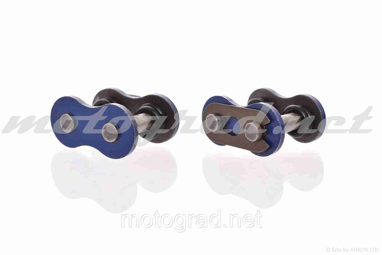 Замок ланцюга 530HV сальниковий S (синій), фото 1