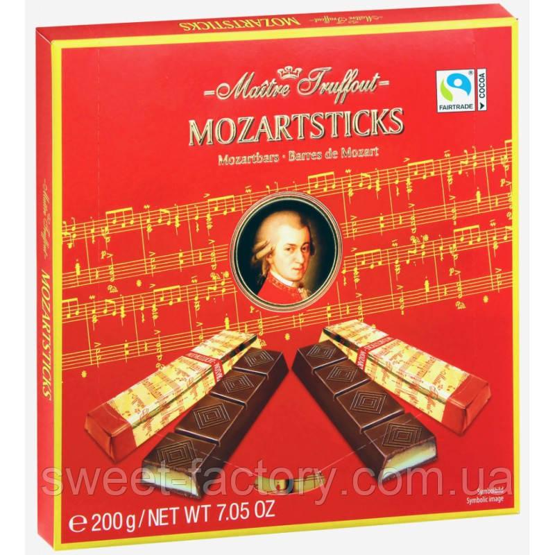Цукерки Mozart Sticks 200 g