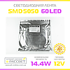 Світлодіодна стрічка МТК-300W5050-12 12В 60LED/m SMD5050 14,4W/m IP20 без силікону, фото 8