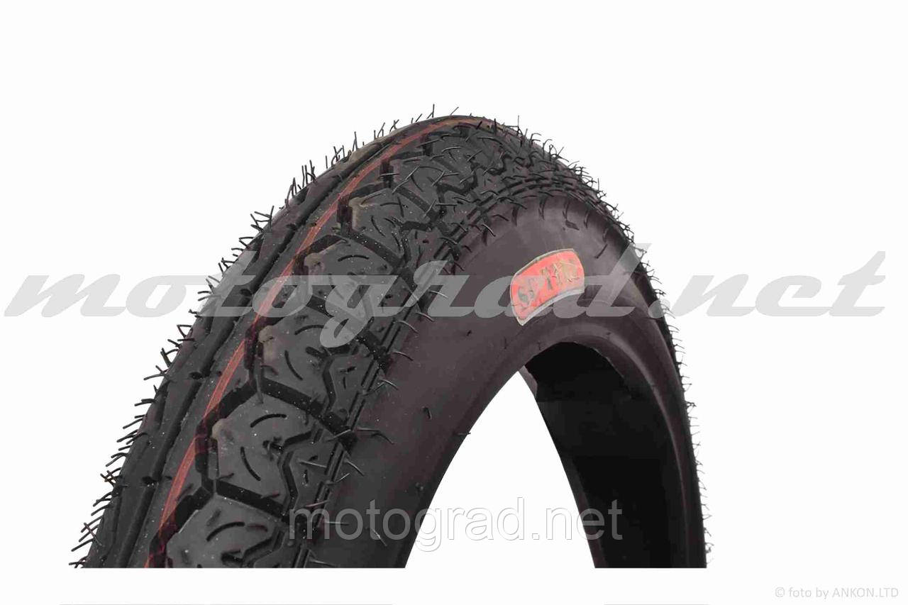 Шина мото 16" 3.50-16 #299 TT дорожня +камера SC КИТАЙ, фото 1