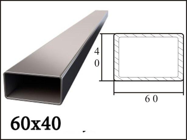 Труба профільна 60x40x3