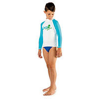 Реглан дитячий Cressi sub Rash Guard Long біло-блакитний, розмір: 4/5 років