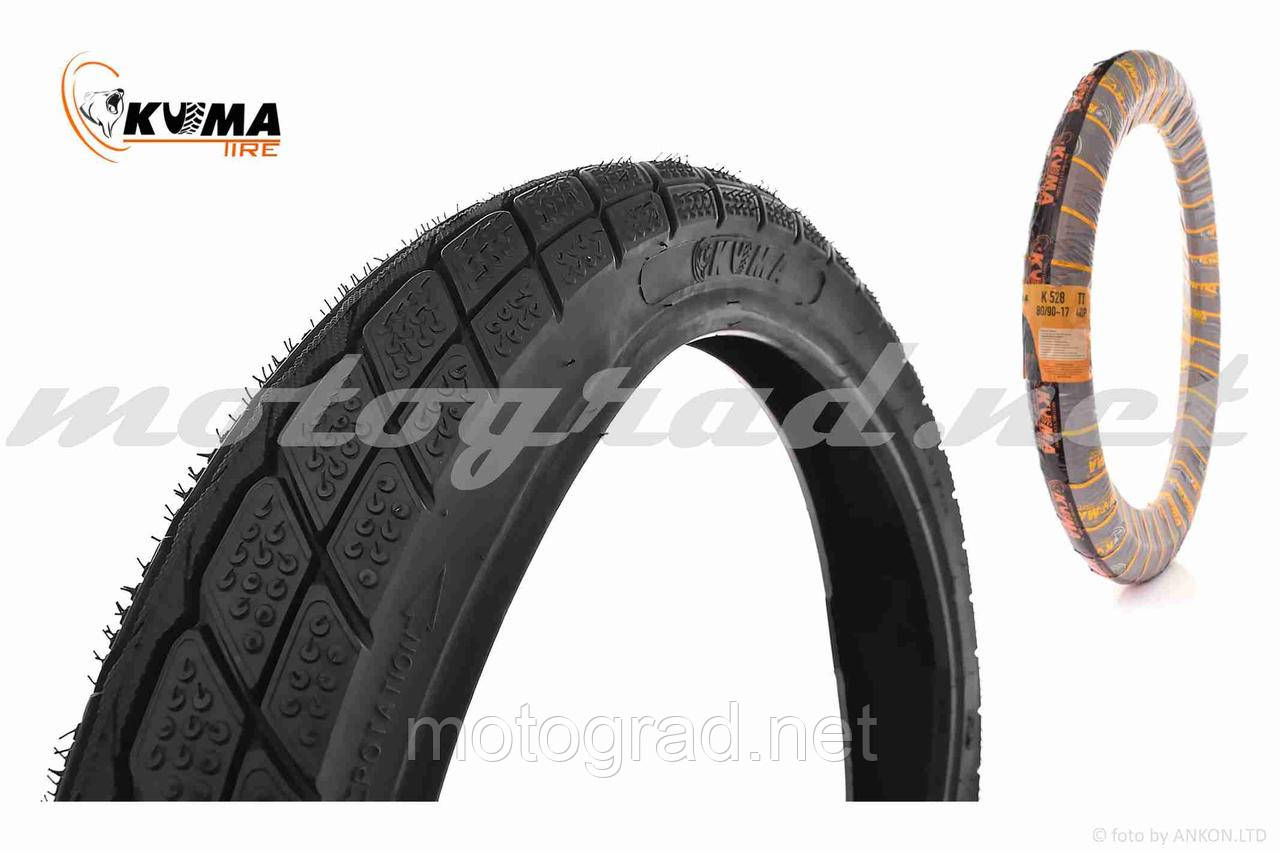 Шина мото 17" 2.75-17 (80/90-17) #K-528 TT, 40P KUMA В'ЄТНАМ, фото 1