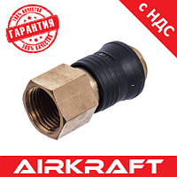 Быстросъёмное соединение 1/2" внутренняя резьба (PROFI) AIRKRAFT. Made in Italy. SE6-4SF (быстросъем)