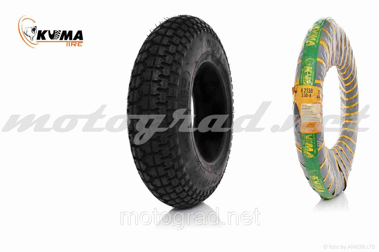 Шина мото 8" 3.50-8 #K-213B TT, 4PR KUMA В'ЄТНАМ, фото 1
