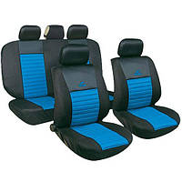 Комплект чохлів на сидіння авто MILEX/Tango AG-24016/3 полн к-т/2пер+2задн+5подг+опл/світло-сін (AG-Т24019)