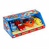 Магнітний конструктор "Кумедний транспорт" Popular Playthings, фото 9
