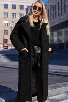 Тепле чорне пальто Берлін