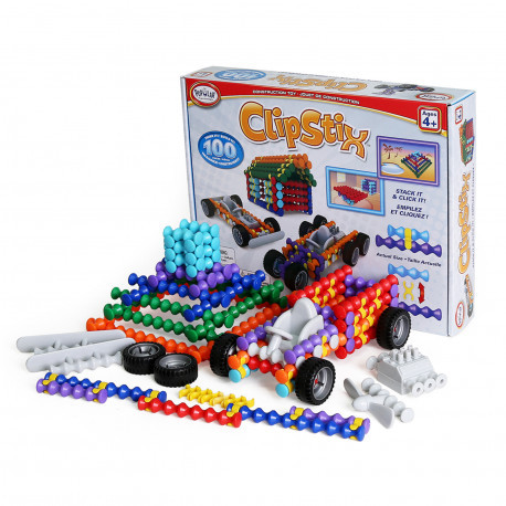 Конструктор "Clipstix" 100 елементів Popular Plaything