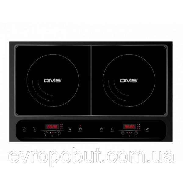 Індукційна плита DMS 2x DIC-3500 3500W Black