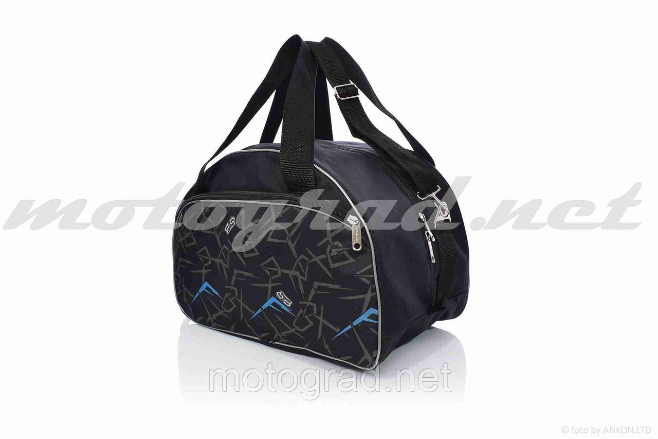 Сумка-чохол для шолома (сірий кант), фото 1