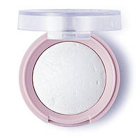 Запеченные тени для век шимерные Pretty by Flormar Stars Baked Eye Shadow №01 White Sparkles 3,3 г