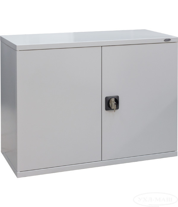 Шафа архівна антресоль, канцелярська металева шафа, шафа офісна з ключовим замком ШКА-9-780 (антресоль) 780(в)х900(ш)х455(гл)