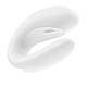 Смартвібратор для пар Satisfyer Double Joy White із широким кліторальним стимулятором  18+, фото 6