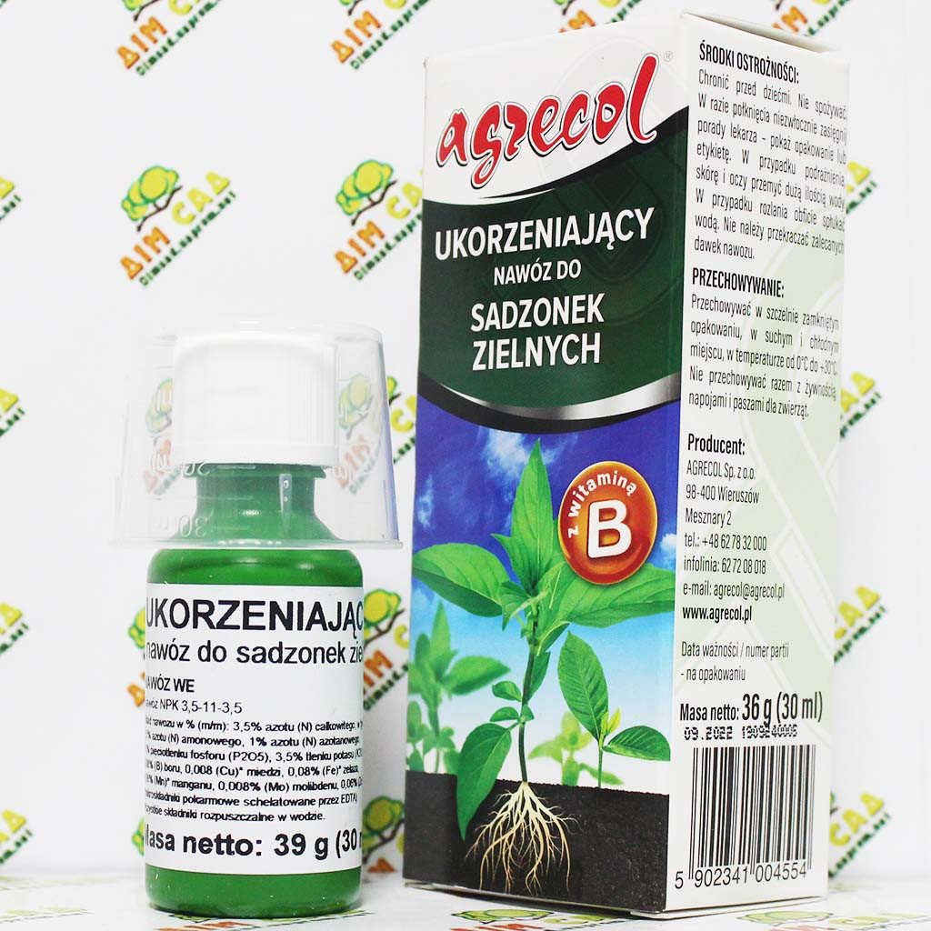 Agrecol Добриво-укорінювач для розсади декоративних рослин, 36г