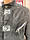 Куртка чоловіча замша натуральна коротка чорна на ґудзиках демісезонна, фото 9