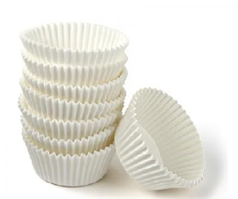 Форми для кексів білі Ø50, бортик - 30 мм, 1000 шт., фото 1