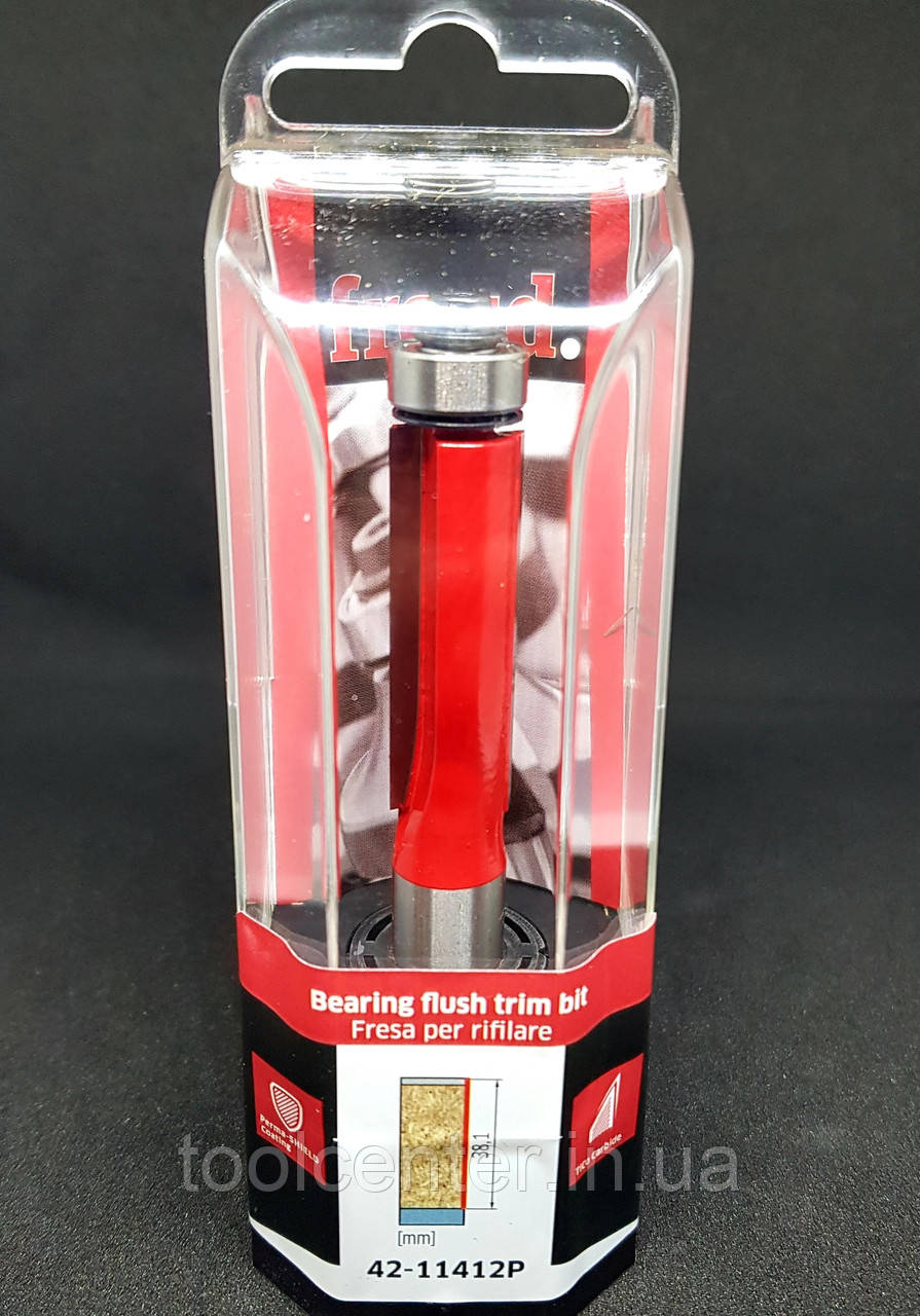 Фреза Freud обгінна з нижнім підшипником 12,7х38,1х93,6х12