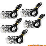 2шт Орлине око 23мм ДХО врізні світлодіодні денні ходові вогні LED DRL led лінзи підсвітка кузова салону, фото 6