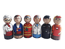 Набiр ляльок Гра "Професії"