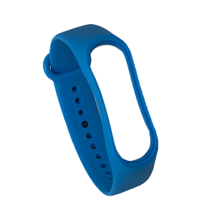 Силіконовий ремінець для Xiaomi Mi Band 3/4 №15 блакитний