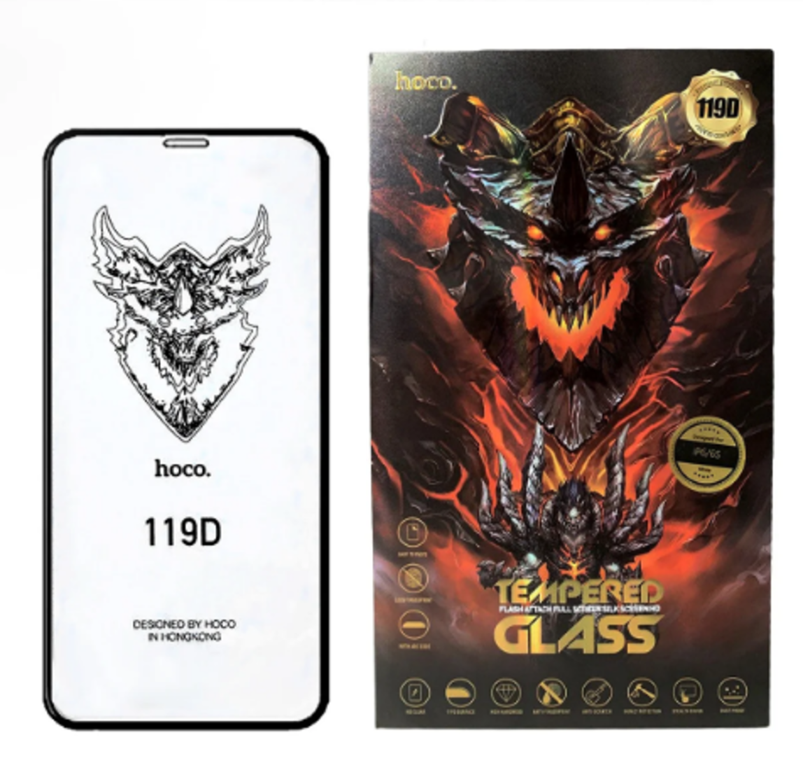 Захисне скло IPhone 7+ / 8+ HOCO DG1, фото 1