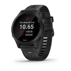 Смарт-годинник Garmin Forerunner 945 чорний з чорним ремінцем