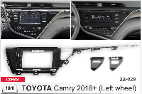 Переходная рамка TOYOTA Camry 2018+, CARAV 22-029