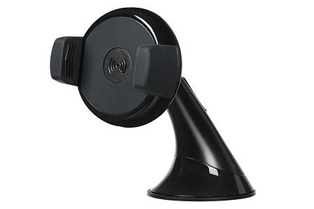 Безпровідний зарядний пристрій (зарядка) для телефону 2E Car Mount Rotating Чорний (2E-WCQ01-03), фото 1