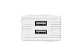Зарядний пристрій (зарядка) для телефону 2Е 2 xUSB 4.2 A Білий (2E-WC4USB-W), фото 4