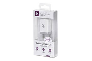 Зарядний пристрій (зарядка) для телефону 2E USB 2.1 A Білий (2E-WC1USB2.1A-W), фото 5