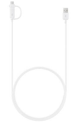 Кабель Samsung USB Combo Type-C та Micro USB Білий (EP-DG930DWEGRU), фото 1