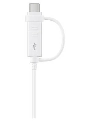 Кабель Samsung USB Combo Type-C та Micro USB Білий (EP-DG930DWEGRU), фото 3
