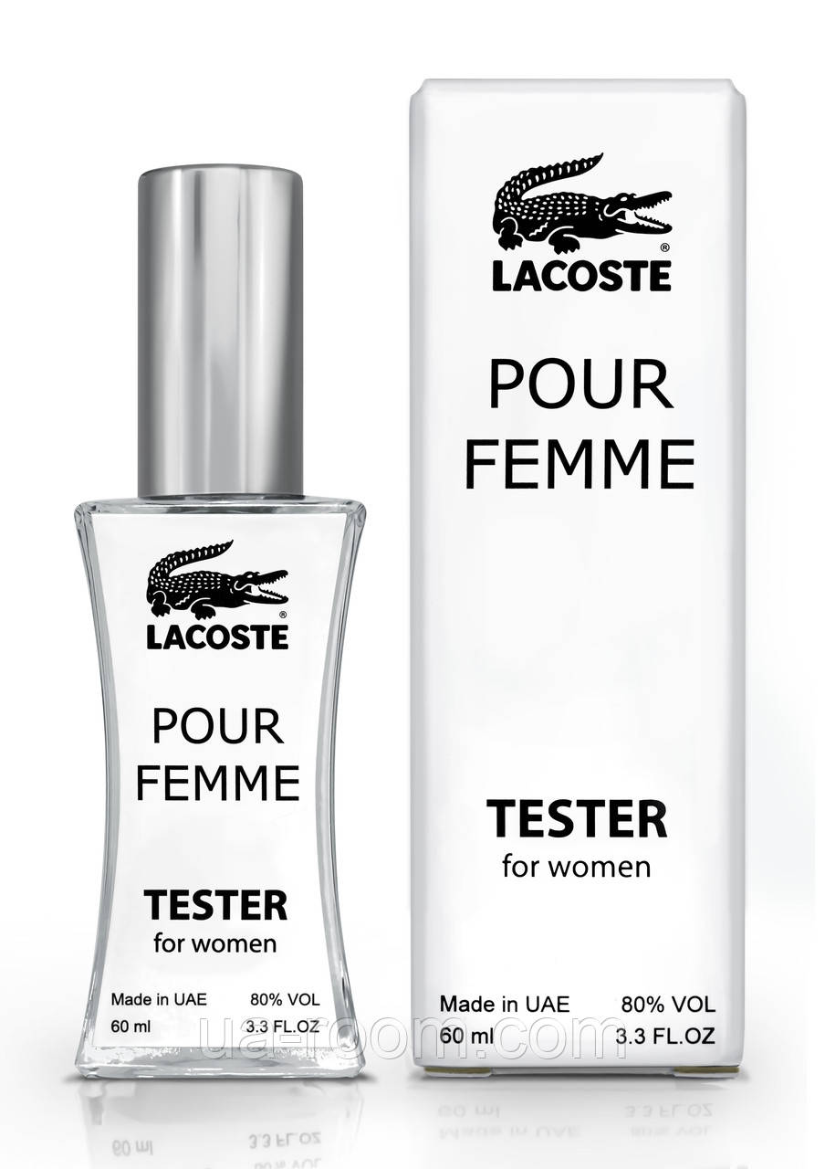 Тестер жіночий Lacoste Pour Femme, 60 мл