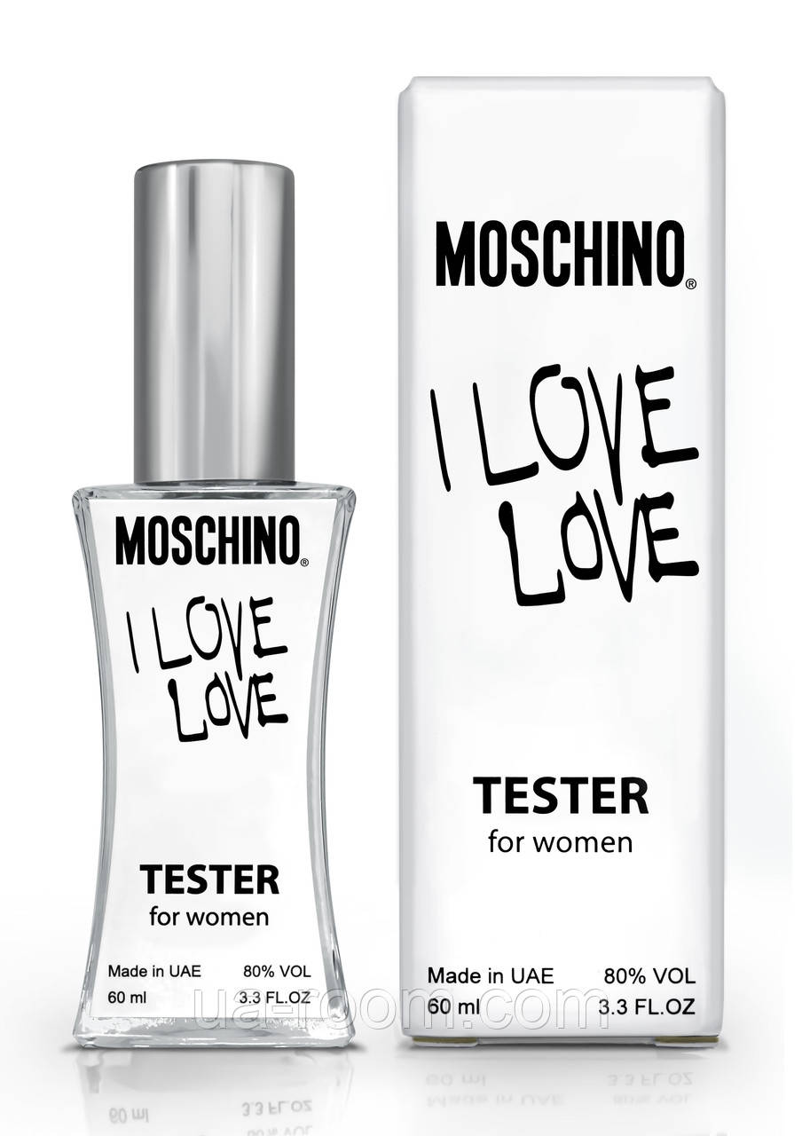Тестер жіночий Moschino I Love Love, 60 мл